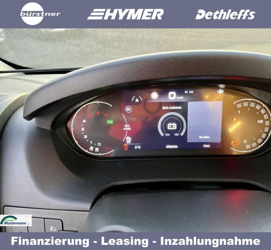HYMER-ERIBA 580 Pure Automatik  XXL Bett Ansicht 23 für Fahrzeugdetailseite