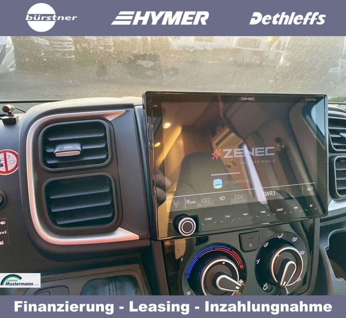 HYMER-ERIBA 580 Pure Automatik  XXL Bett Ansicht 24 für Fahrzeugdetailseite