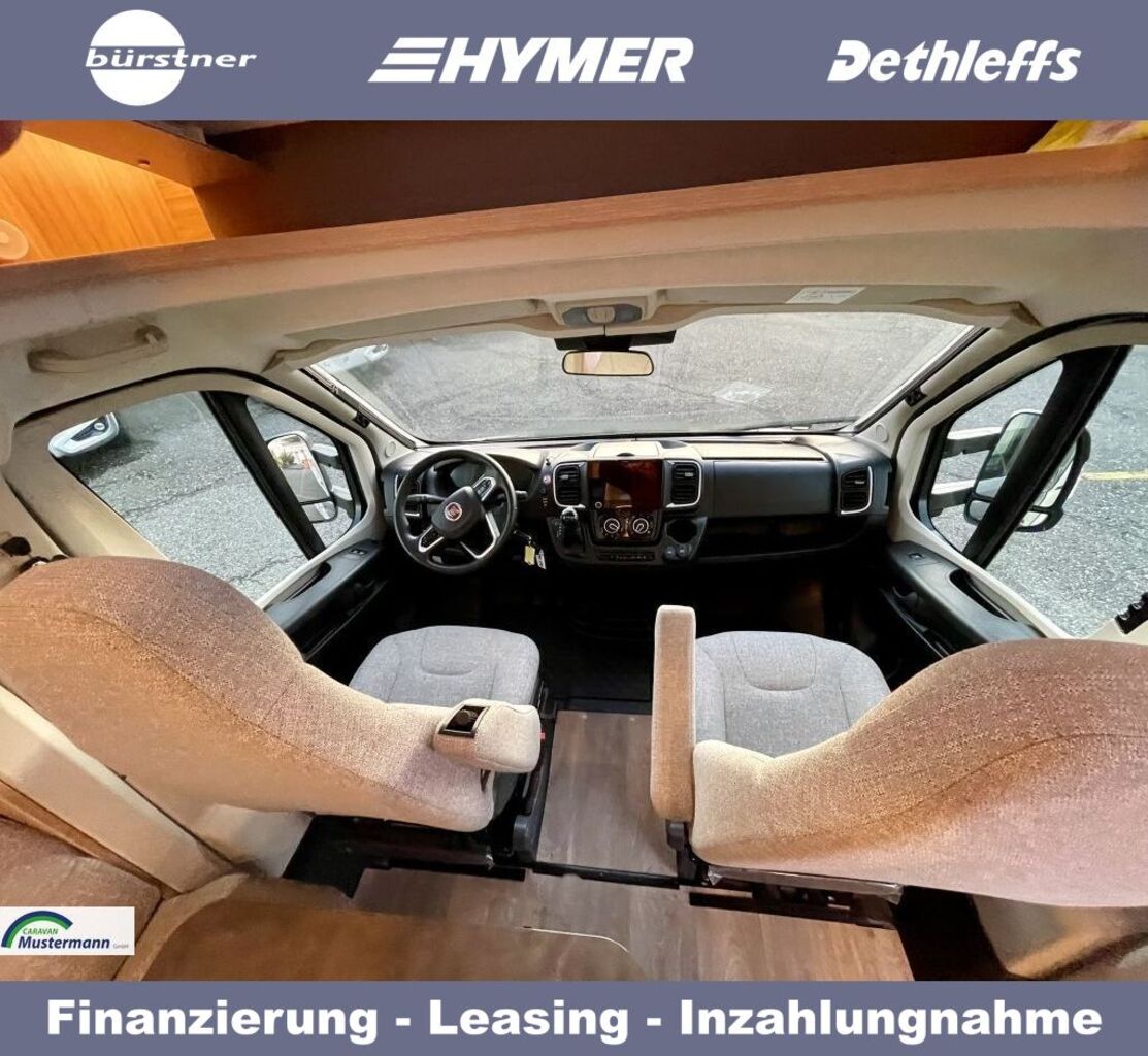 HYMER-ERIBA 580 Pure Automatik  XXL Bett Ansicht 4 für Fahrzeugdetailseite