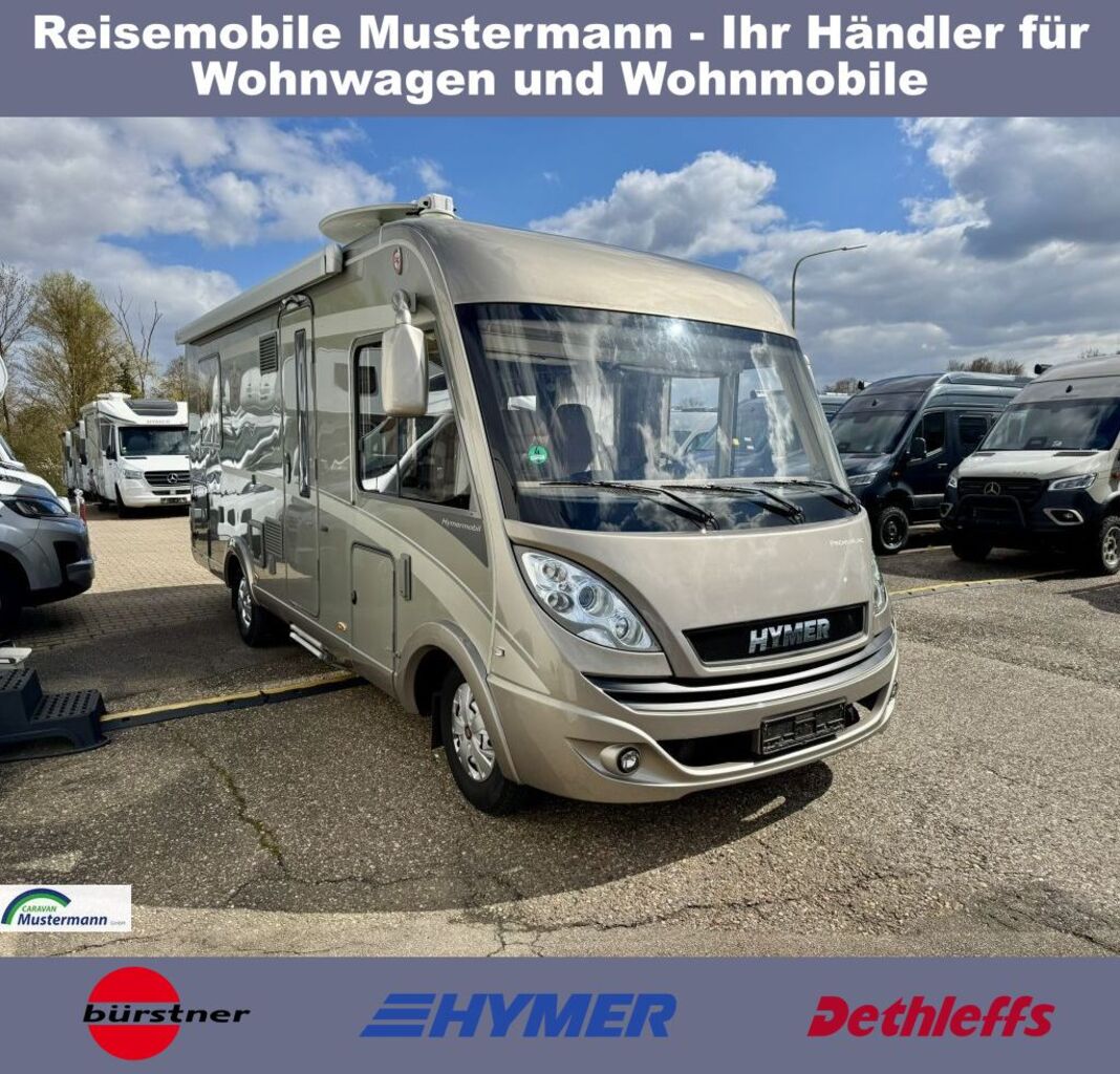 HYMER-ERIBA 598 PremiumLine Stützen/Klima/GFK Ansicht 1 für Fahrzeugdetailseite