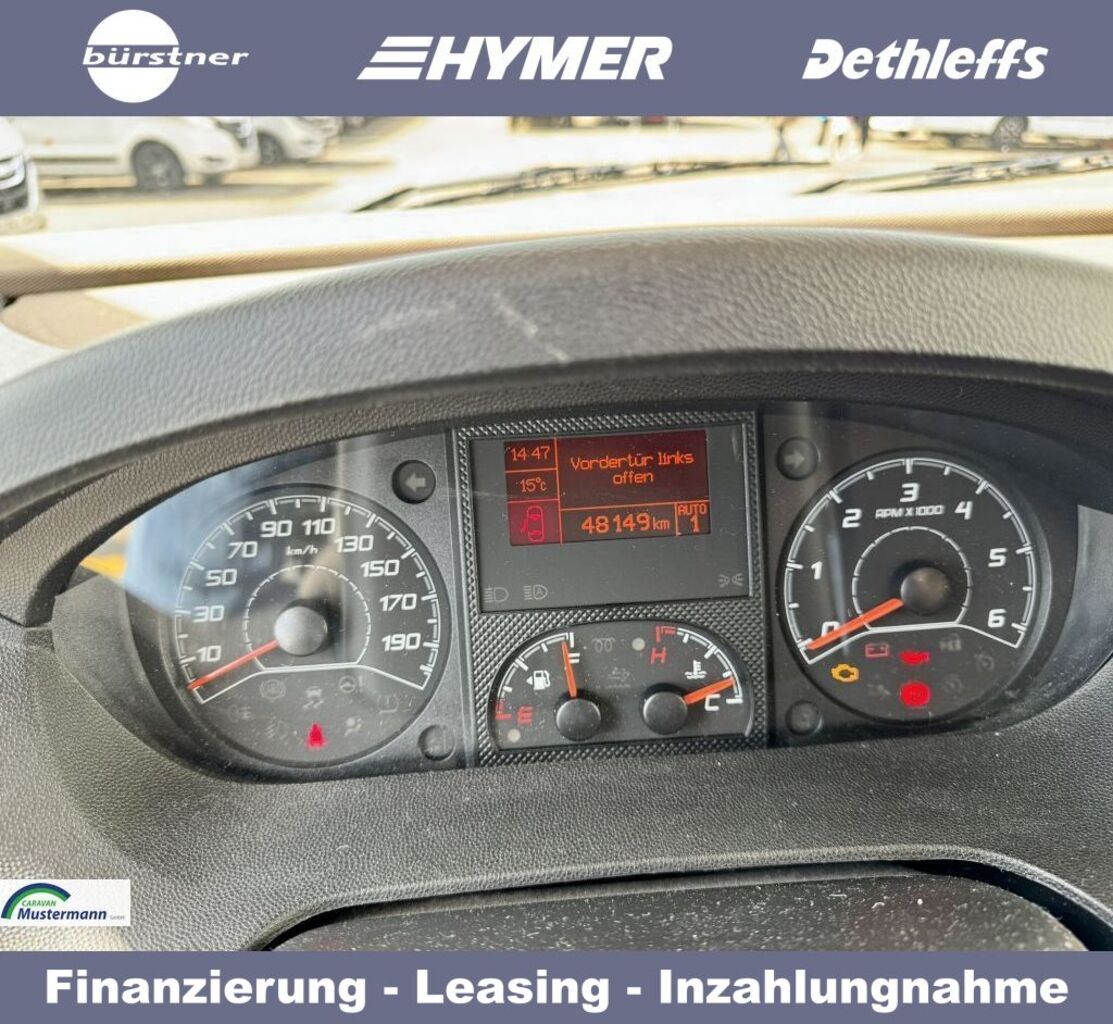 HYMER-ERIBA 598 PremiumLine Stützen/Klima/GFK Ansicht 11 für Fahrzeugdetailseite