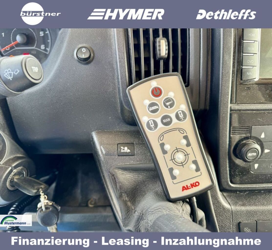 HYMER-ERIBA 598 PremiumLine Stützen/Klima/GFK Ansicht 13 für Fahrzeugdetailseite