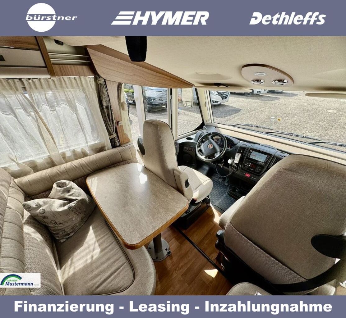 HYMER-ERIBA 598 PremiumLine Stützen/Klima/GFK Ansicht 14 für Fahrzeugdetailseite