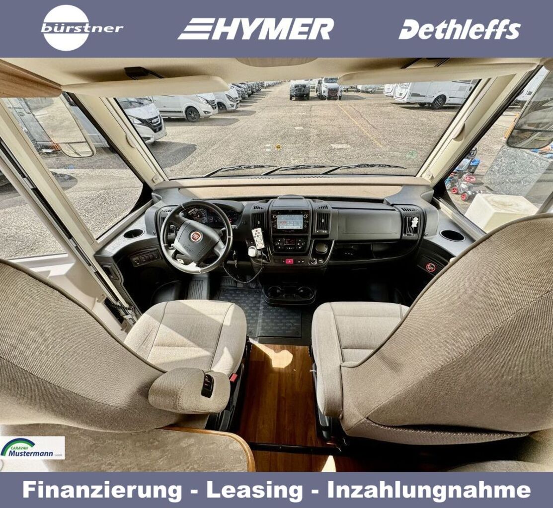 HYMER-ERIBA 598 PremiumLine Stützen/Klima/GFK Ansicht 15 für Fahrzeugdetailseite