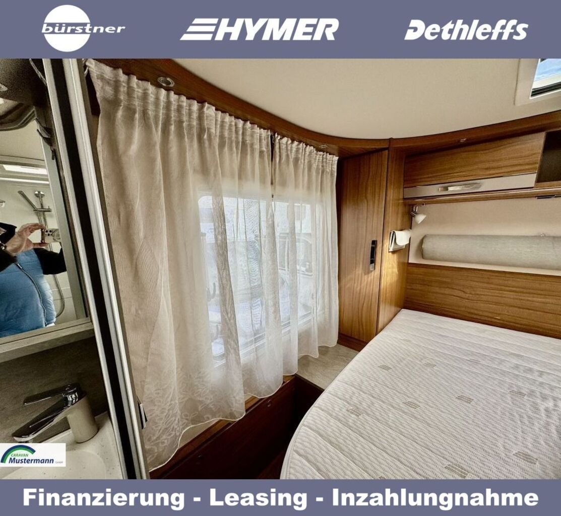 HYMER-ERIBA 598 PremiumLine Stützen/Klima/GFK Ansicht 21 für Fahrzeugdetailseite