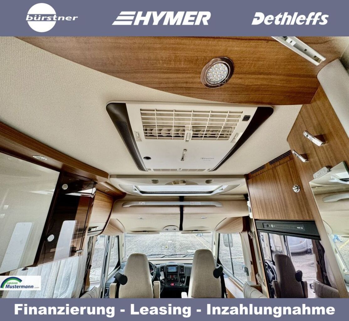 HYMER-ERIBA 598 PremiumLine Stützen/Klima/GFK Ansicht 27 für Fahrzeugdetailseite