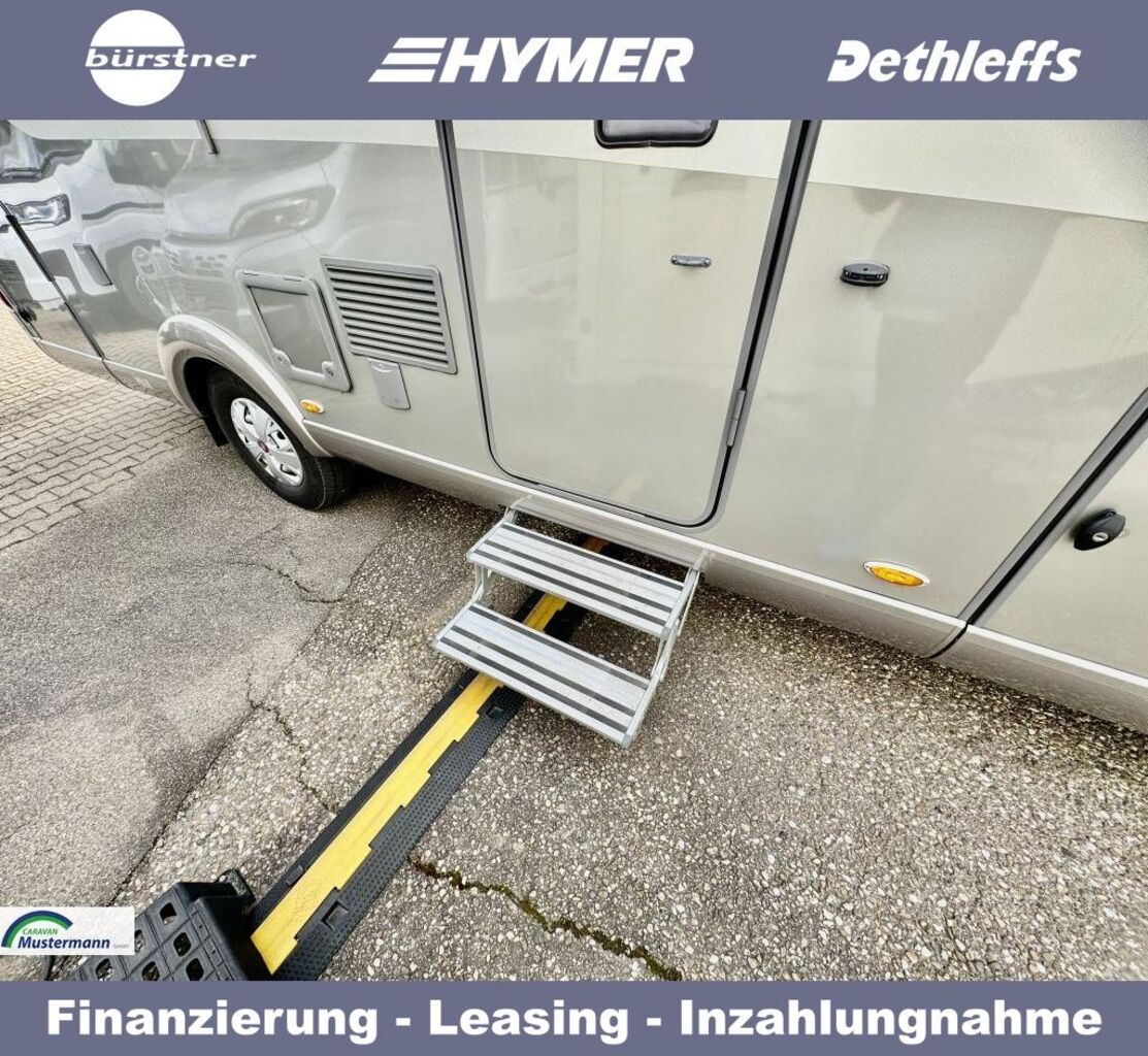 HYMER-ERIBA 598 PremiumLine Stützen/Klima/GFK Ansicht 29 für Fahrzeugdetailseite