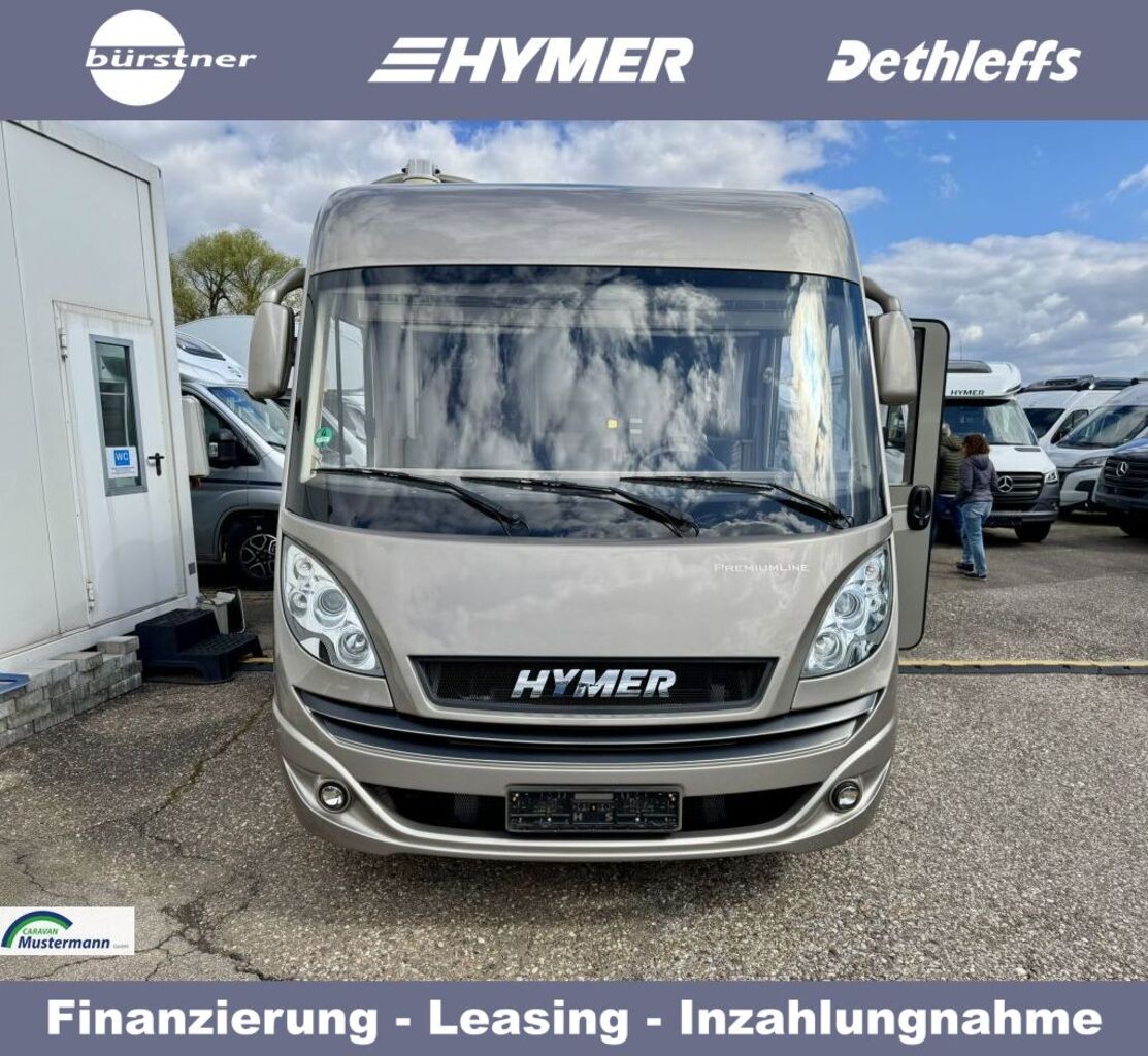 HYMER-ERIBA 598 PremiumLine Stützen/Klima/GFK Ansicht 30 für Fahrzeugdetailseite