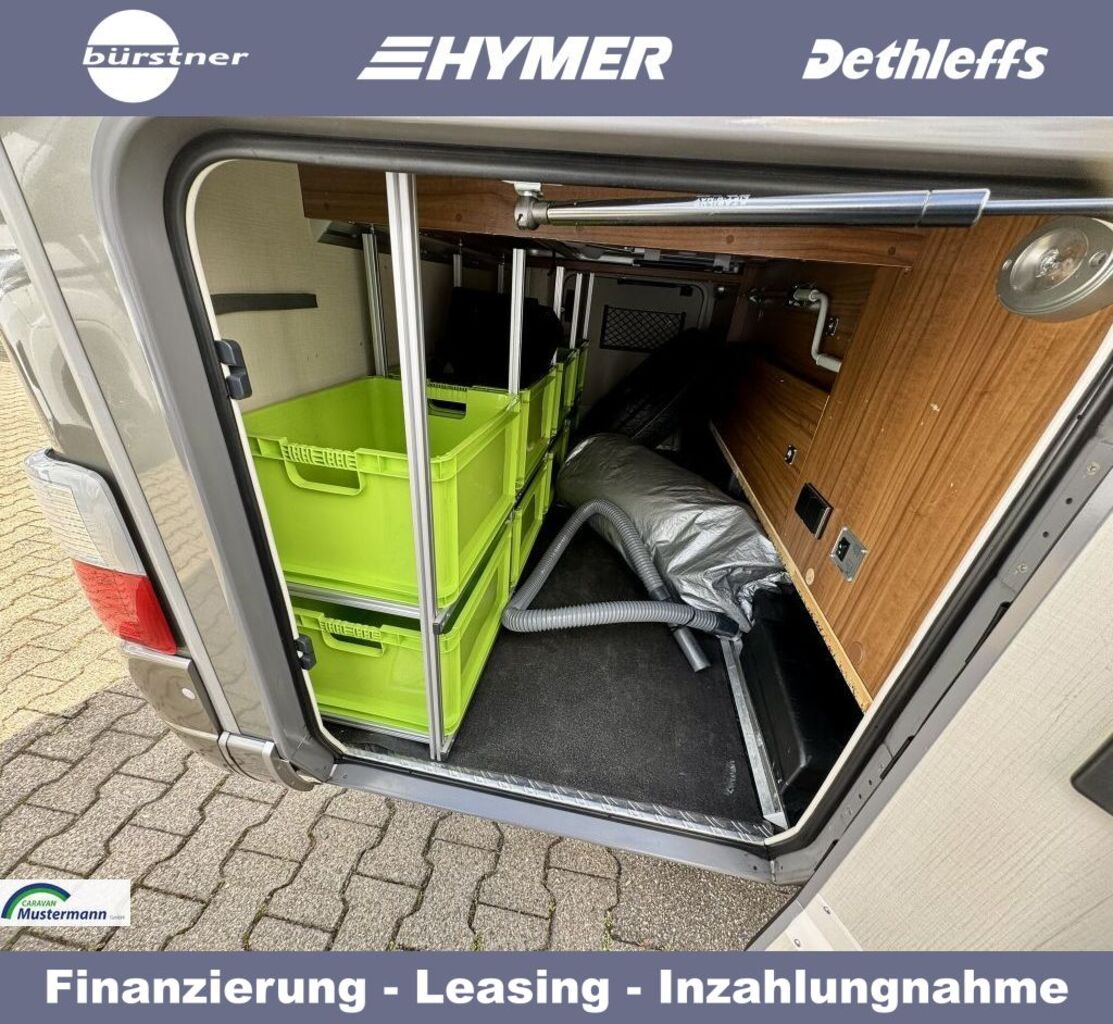 HYMER-ERIBA 598 PremiumLine Stützen/Klima/GFK Ansicht 5 für Fahrzeugdetailseite