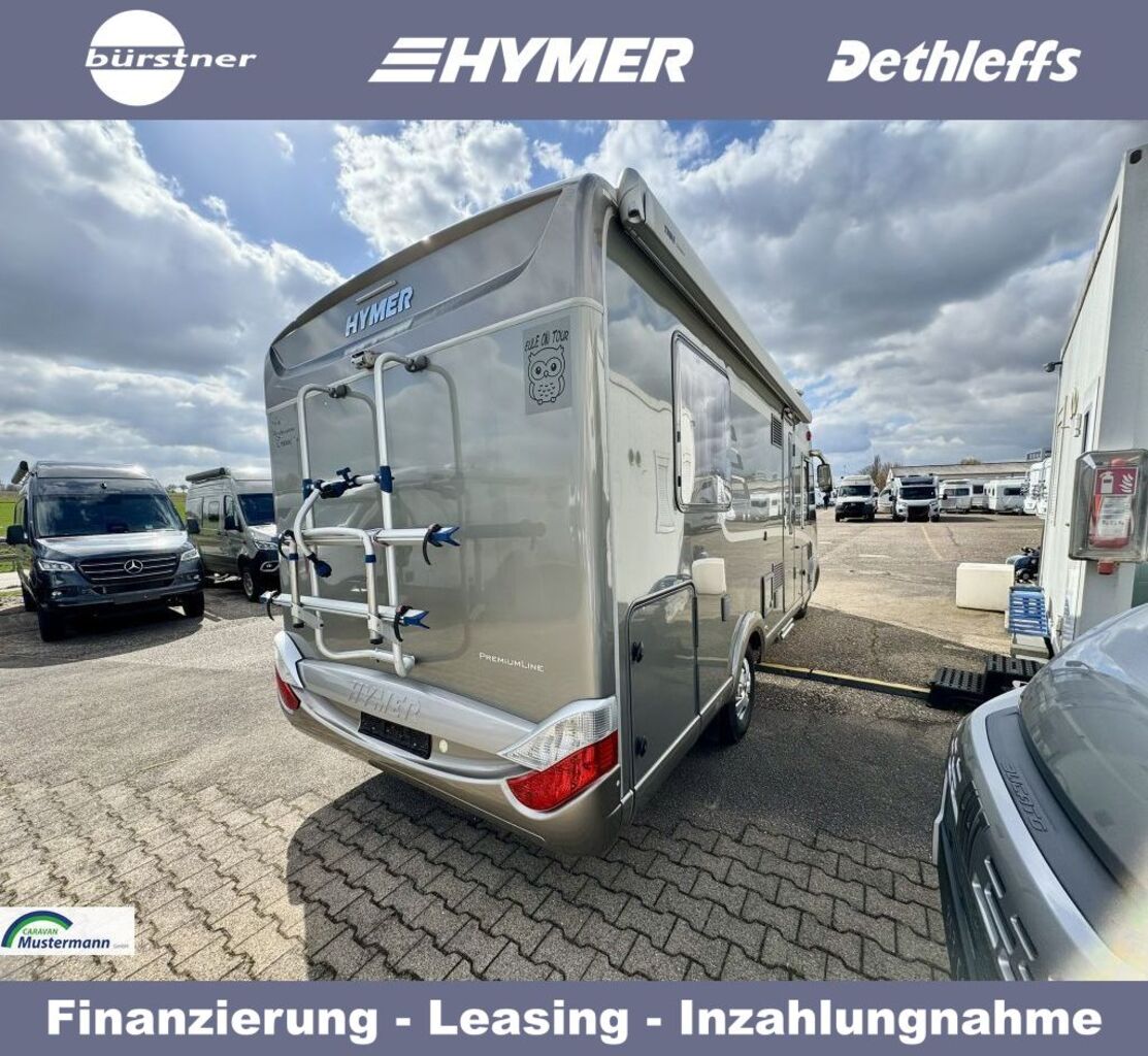 HYMER-ERIBA 598 PremiumLine Stützen/Klima/GFK Ansicht 6 für Fahrzeugdetailseite