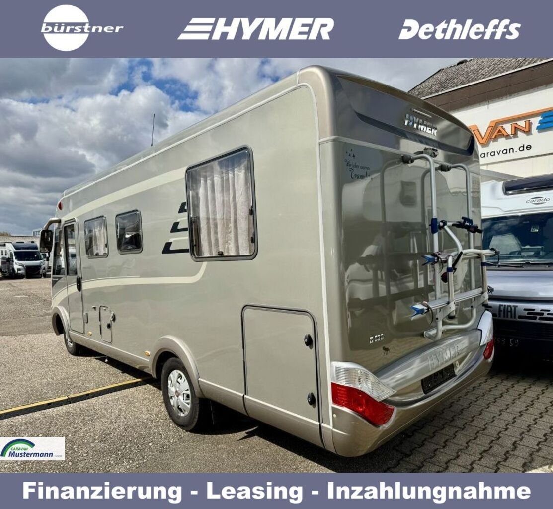 HYMER-ERIBA 598 PremiumLine Stützen/Klima/GFK Ansicht 7 für Fahrzeugdetailseite