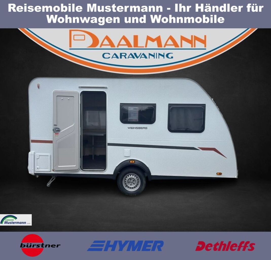 WEINSBERG 390 QD GFK-Dach, 3 Zusatzfenster, Ansicht 1 für Fahrzeugdetailseite