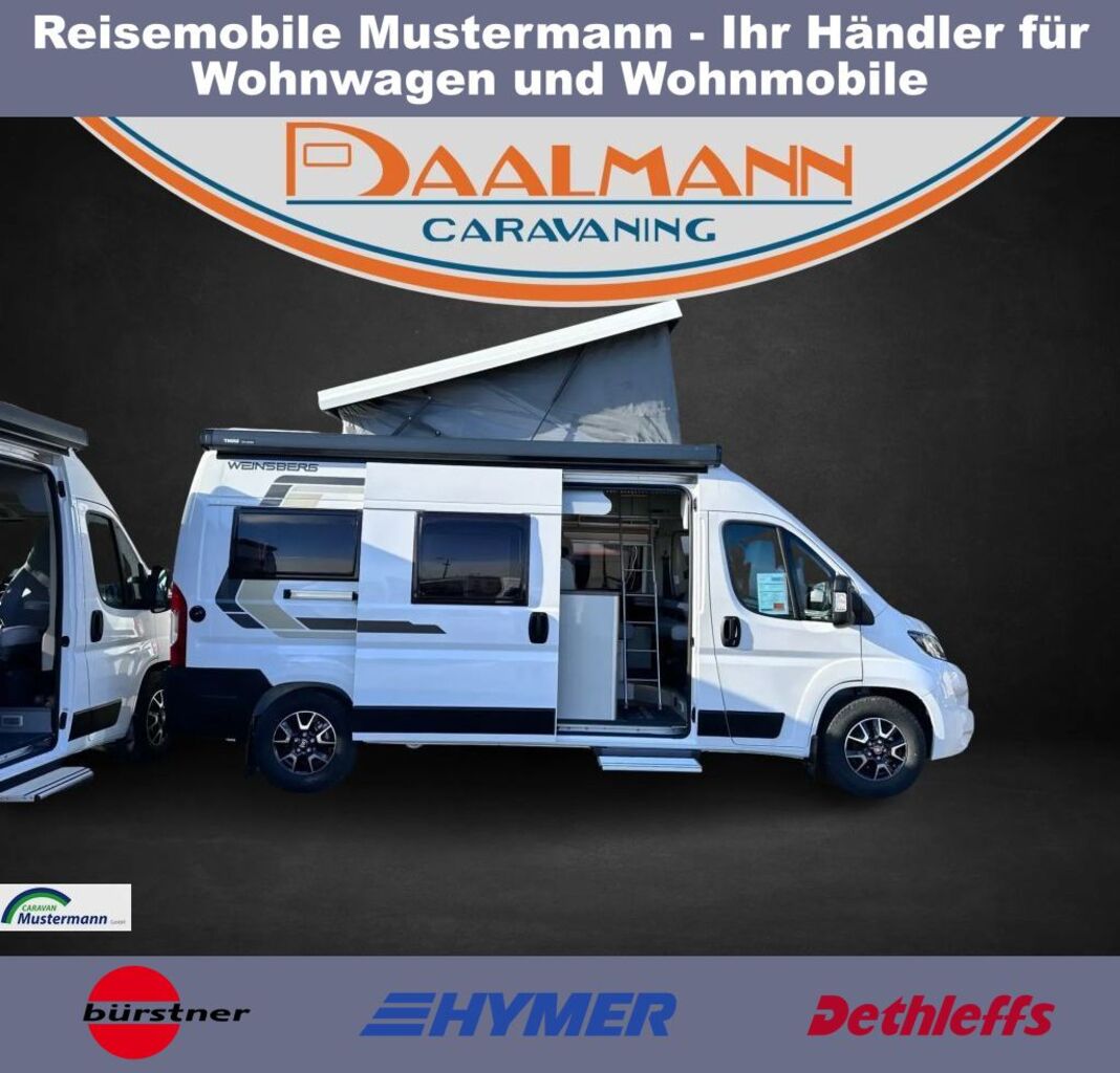 WEINSBERG 600 ME mit Aufstelldach, ISO-Fix,... Ansicht 1 für Fahrzeugdetailseite