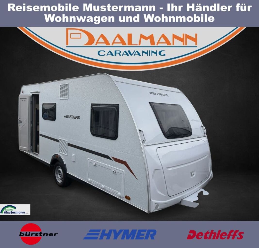 WEINSBERG 470 QDK Gas 3er- Etagenbett 19 Extras! Ansicht 1 für Fahrzeugdetailseite