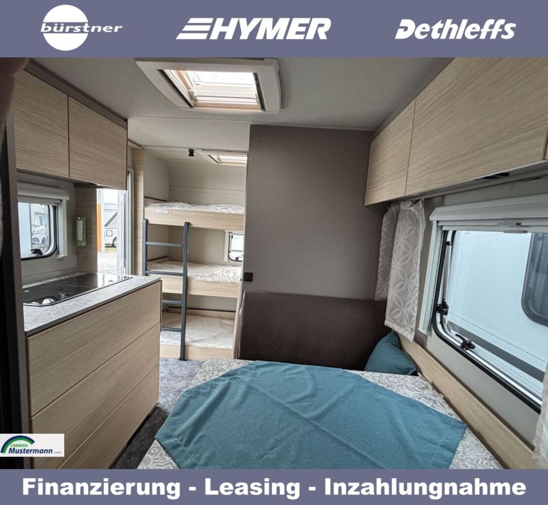 WEINSBERG 470 QDK Gas 3er- Etagenbett 19 Extras! Ansicht 5 für Fahrzeugdetailseite