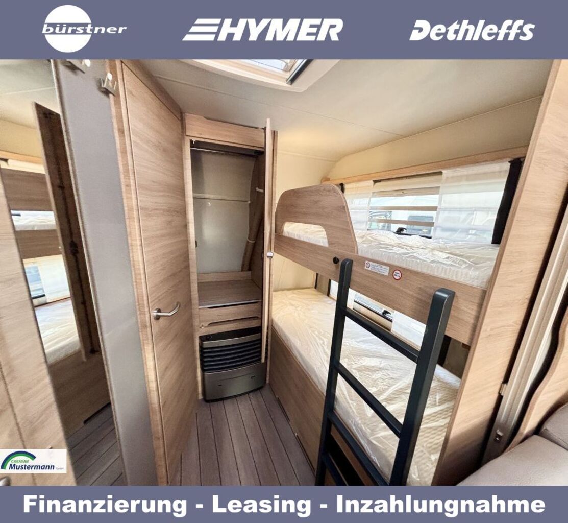 KNAUS 580 QS Black Selection Großer 177L Kühlschrank Ansicht 12 für Fahrzeugdetailseite