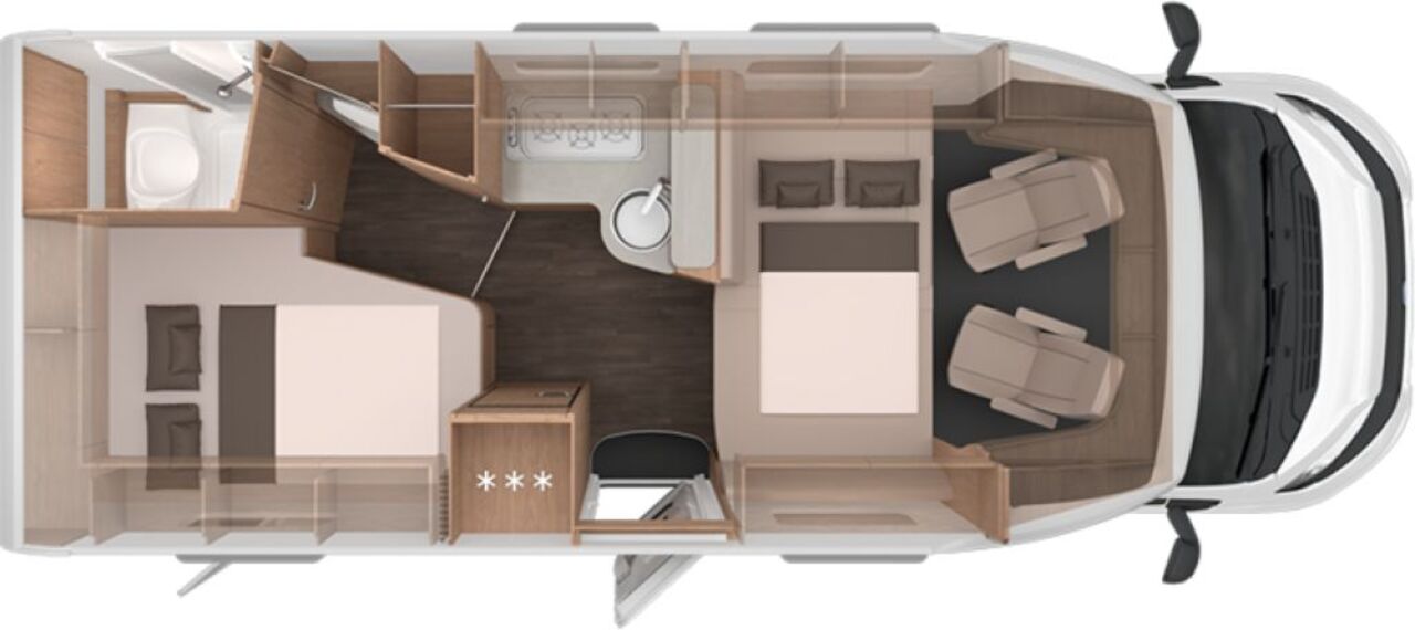 KNAUS 650 MF Platinum Selection AHK ACC Autom. Rahmenf. Live Ansicht 3 für Fahrzeugdetailseite
