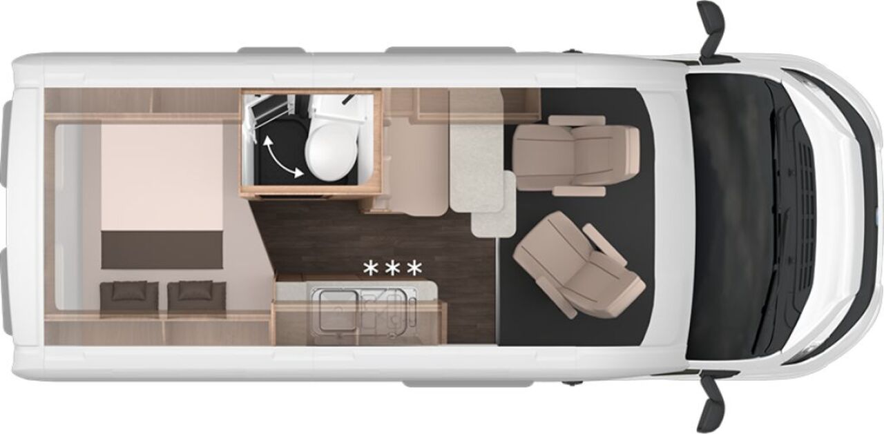 KNAUS 540 MQ Platinum Selection 2026 VeloSwingAHK Aufstelldach Ansicht 2 für Fahrzeugdetailseite