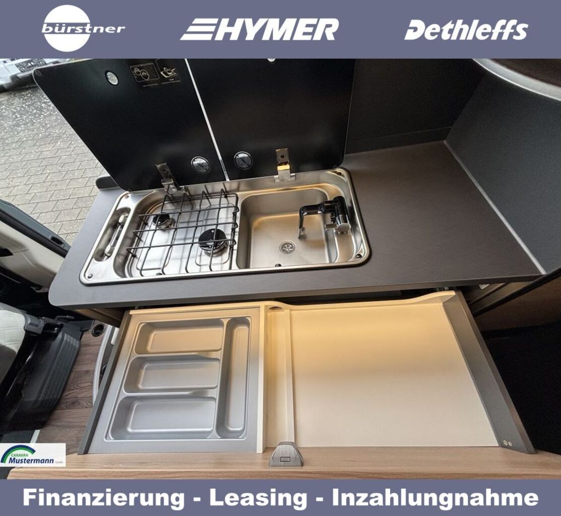 KNAUS 630 ME Platinum Selection 2026 ACC Hubbett gr. Kühlschr. Ansicht 14 für Fahrzeugdetailseite