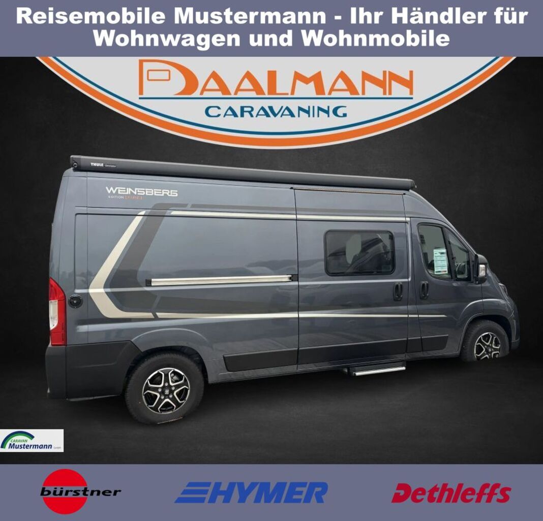 WEINSBERG 600 ME 2026! Autom. AHK Rahmenfenster Ansicht 1 für Fahrzeugdetailseite