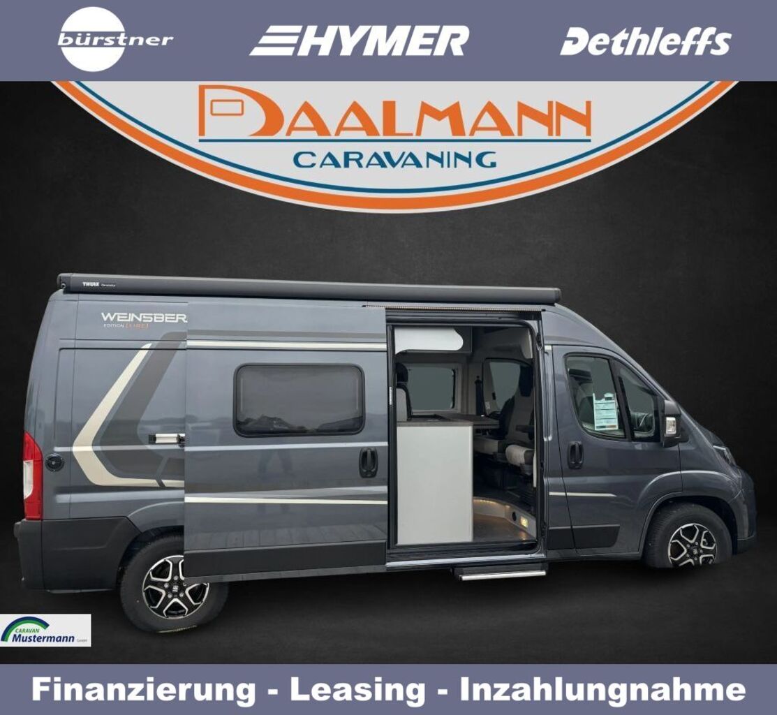 WEINSBERG 600 ME 2026! Autom. AHK Rahmenfenster Ansicht 3 für Fahrzeugdetailseite