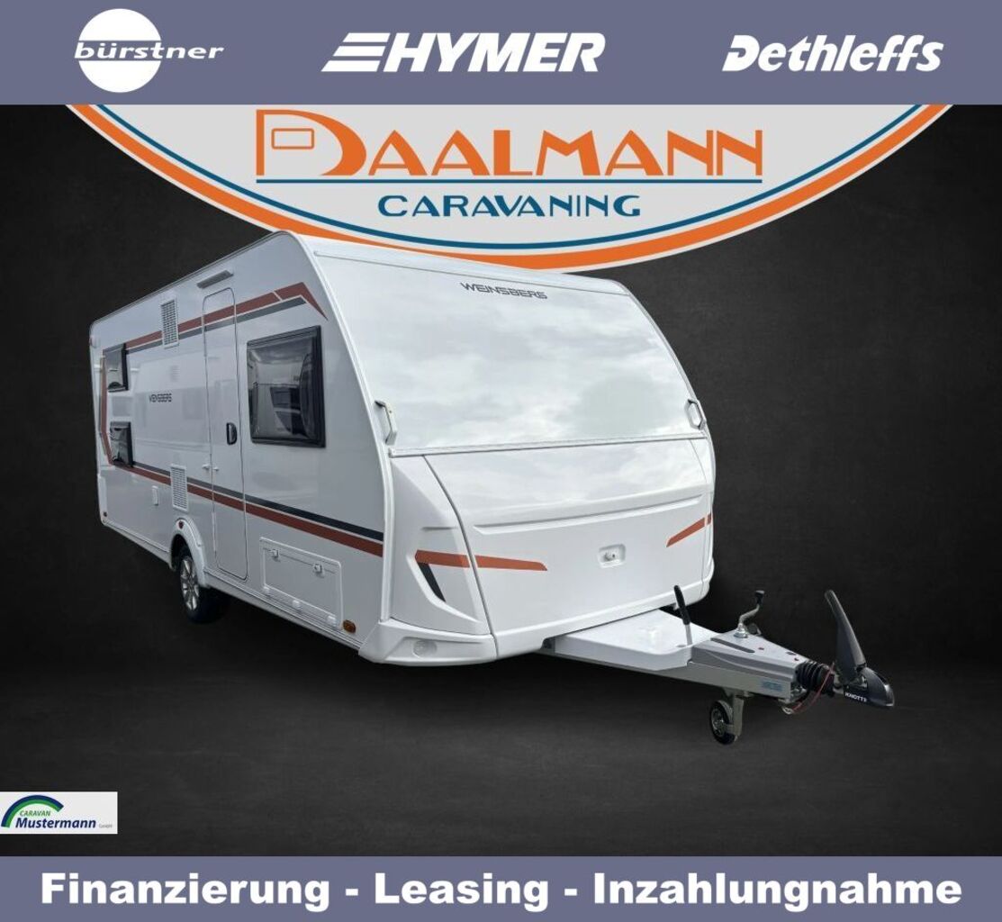 WEINSBERG 550 UK 2026 1,7t 3 Pakete Ambientebel Ansicht 4 für Fahrzeugdetailseite