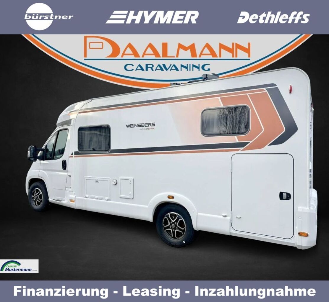 WEINSBERG 600 MEG IsoFix Bodenheizg Rahmenfenst. Ansicht 3 für Fahrzeugdetailseite