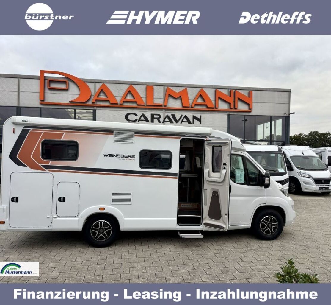 WEINSBERG 600 MEG IsoFix Bodenheizg Rahmenfenst. Ansicht 4 für Fahrzeugdetailseite