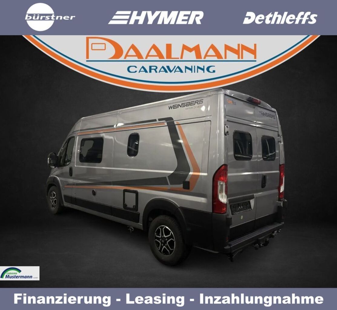 WEINSBERG 600 MQ MAXI AHK VeloSwing Artensegrey Ansicht 6 für Fahrzeugdetailseite