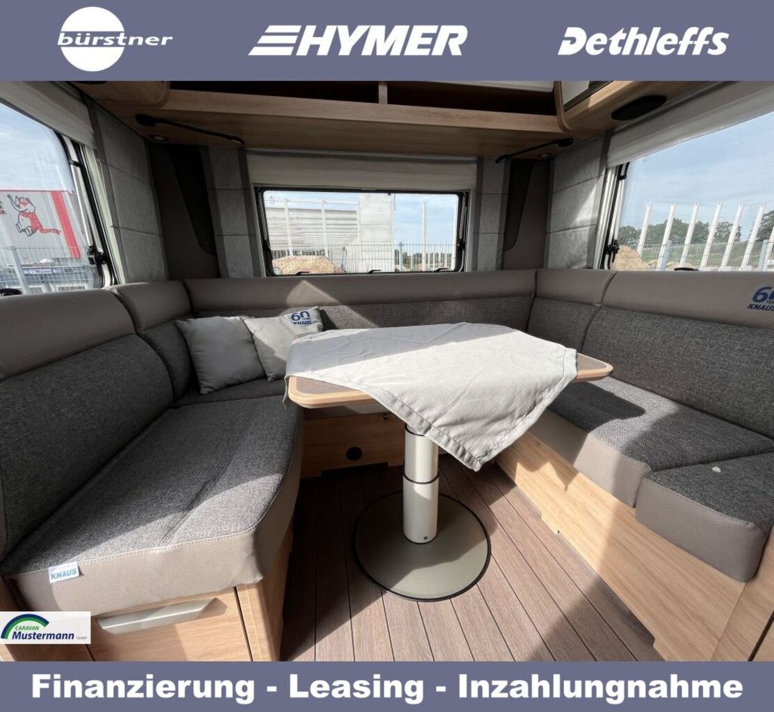 KNAUS 450 FU 60 YEARS Bugfenster + Cityanschluss Ansicht 9 für Fahrzeugdetailseite