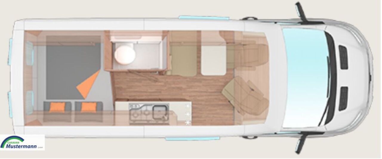 WEINSBERG 600 MQ Ford, Automatik, Dachklima Ansicht 2 für Fahrzeugdetailseite