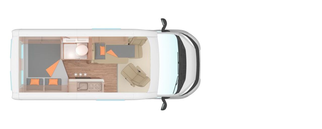WEINSBERG 540 MQ Aufstelldach Volt.Paket AF_Bad Ansicht 3 für Fahrzeugdetailseite