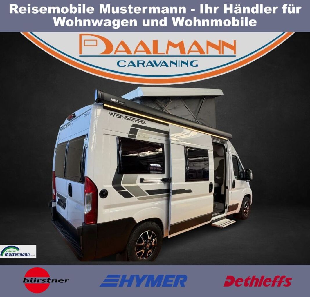 WEINSBERG 600 MQ Aufstelldach, 2 zus. Fenster Ansicht 1 für Fahrzeugdetailseite