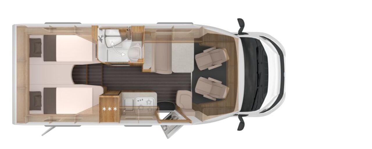 KNAUS 700 MEG Platinum Selection Panoramadach, 90Ltr Dieseltank Ansicht 2 für Fahrzeugdetailseite