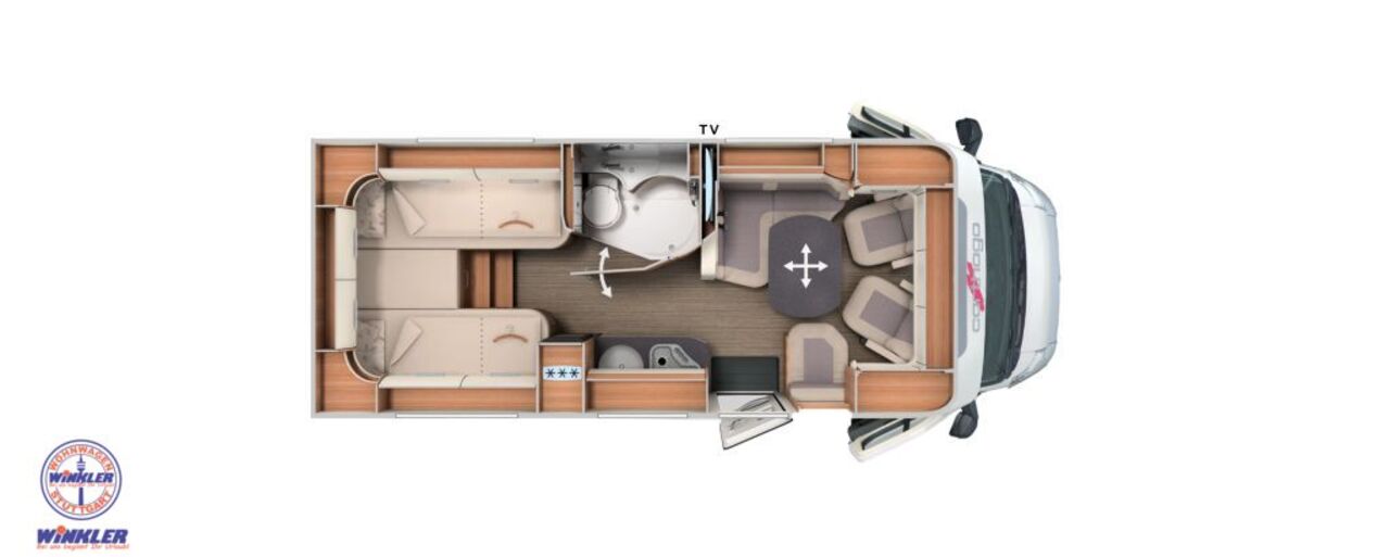 CARTHAGO T 143 KB-LE comfort 4.2t Modell 2026 bei uns vorrätig Ansicht 2 für Fahrzeugdetailseite