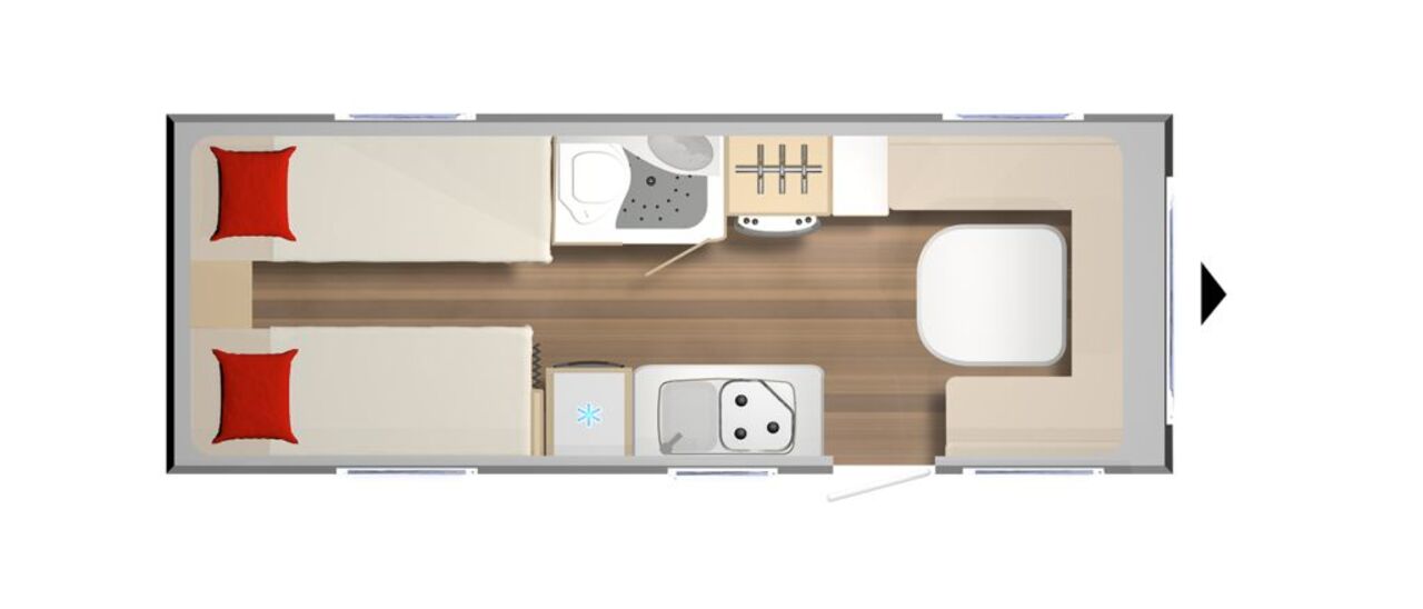 BÜRSTNER 530 TL jung und günstig! Ansicht 1 für Fahrzeugdetailseite