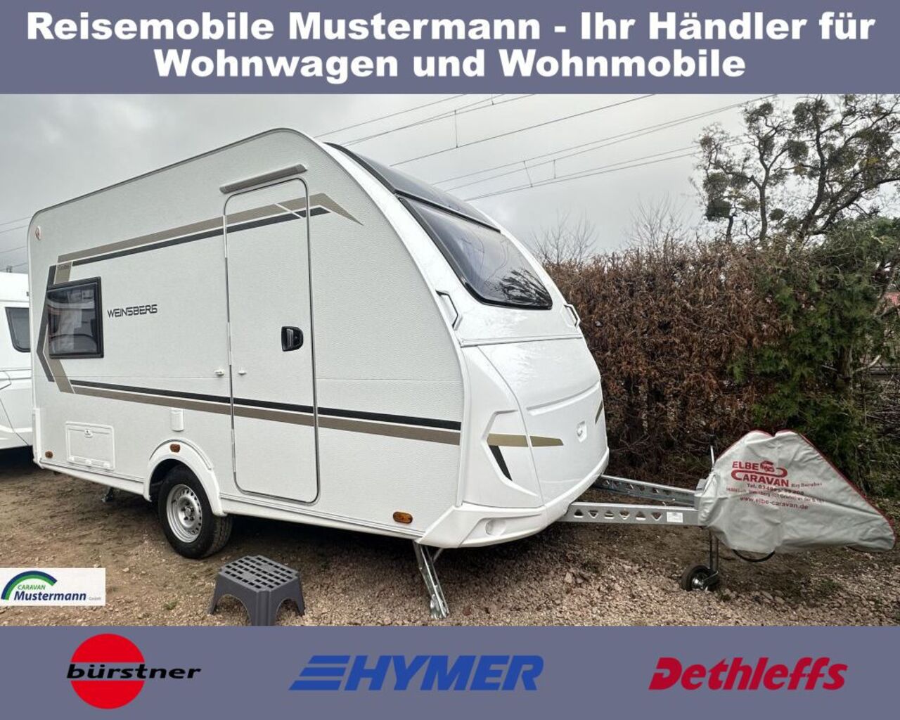 WEINSBERG 390 PUH Auflastung auf 1.500 kg Ansicht 1 für Fahrzeugdetailseite