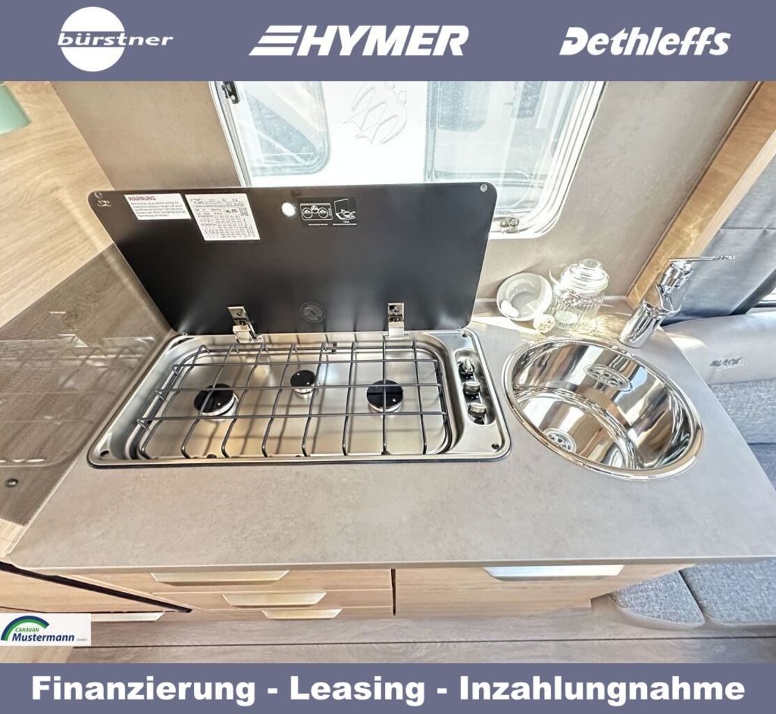 KNAUS 500 UF Black Selection Duschausbau Ansicht 14 für Fahrzeugdetailseite