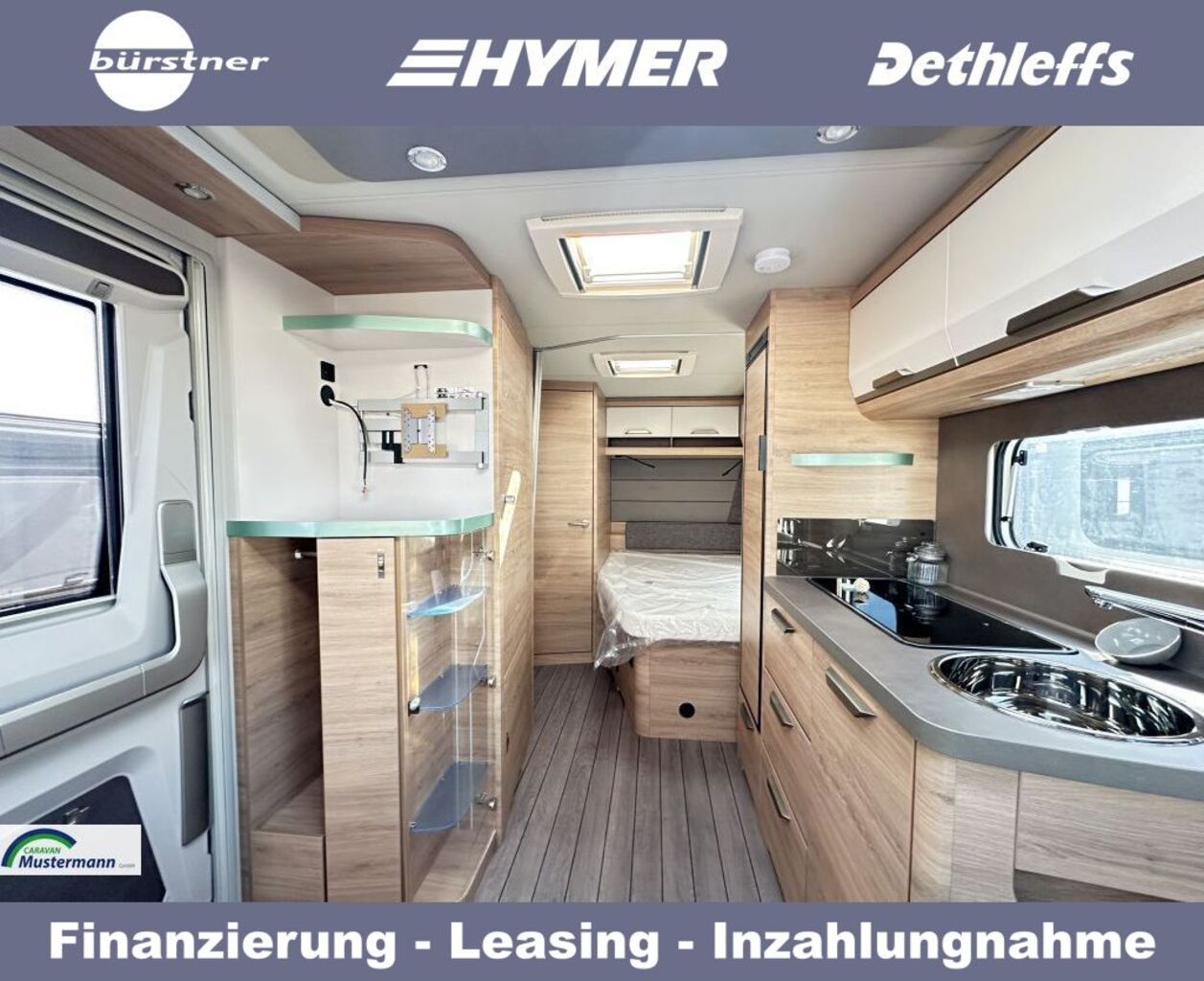 KNAUS 500 UF Black Selection Duschausbau Ansicht 7 für Fahrzeugdetailseite