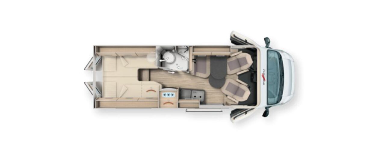 MALIBU 640 LE charming GT skyview Fiat 140 PS / Automatik 2283 Ansicht 2 für Fahrzeugdetailseite