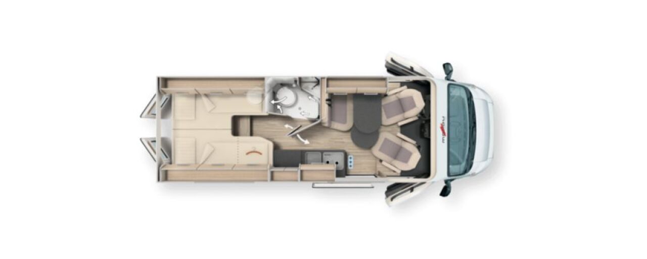 MALIBU 640 LE RB charming GT skyview Autom.-AHK-2224 Ansicht 2 für Fahrzeugdetailseite