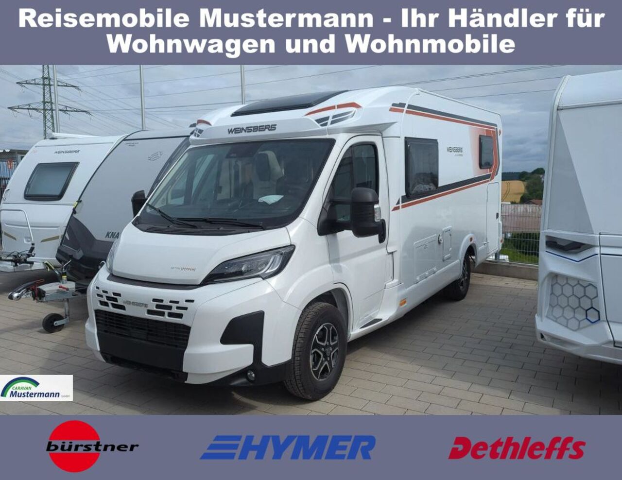 WEINSBERG 600 MEG Fiat 140 PS Automatik -1237 Ansicht 1 für Fahrzeugdetailseite