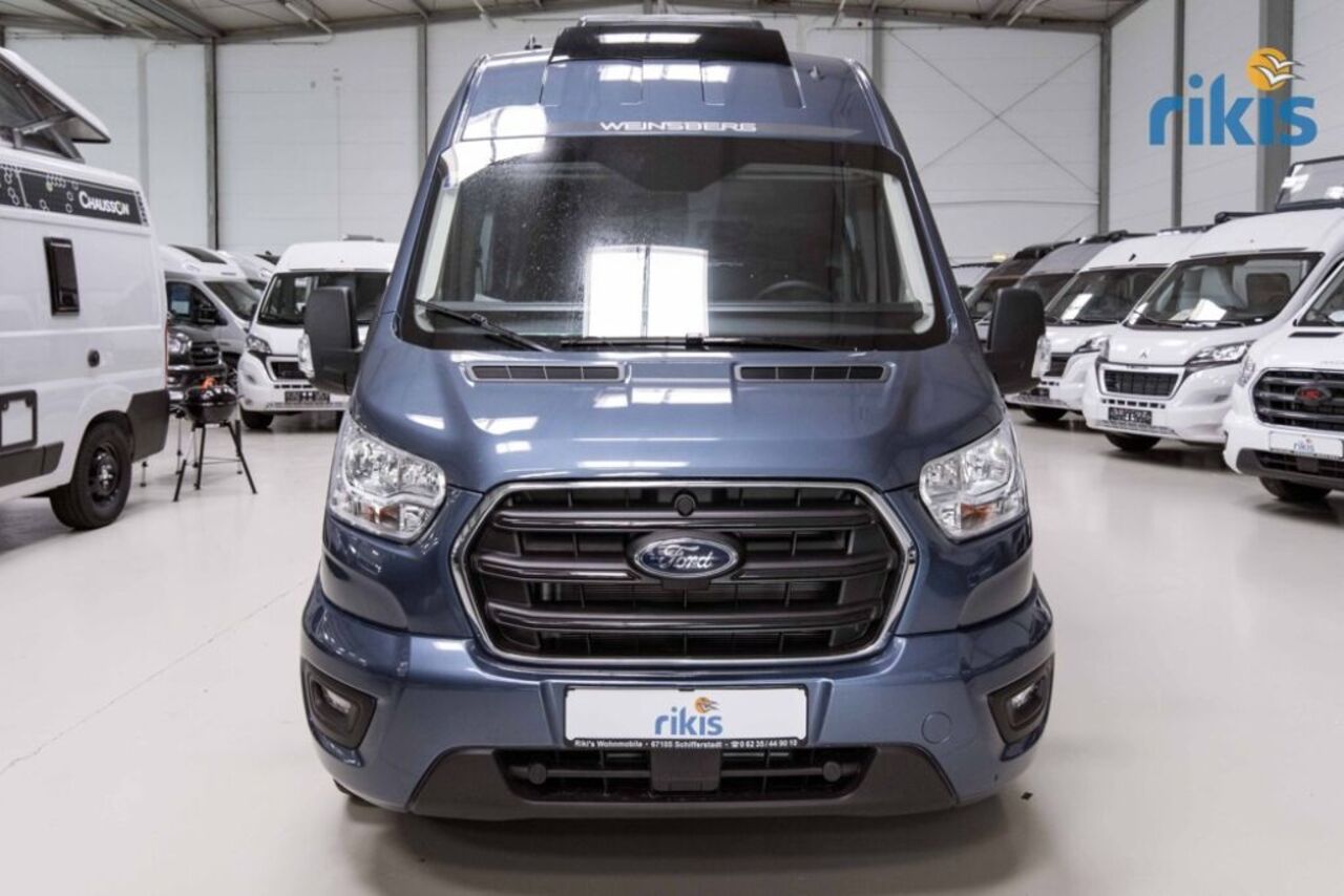 WEINSBERG 550 MQ (Ford) 4 Pakete AHK LMF Heck breit Ansicht 2 für Fahrzeugdetailseite