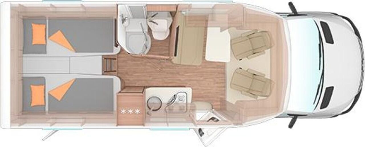 WEINSBERG 640 MEG EDITION [PEPPER] TV Paket Ansicht 5 für Fahrzeugdetailseite