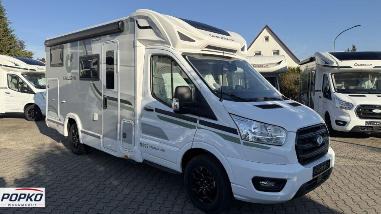 CHAUSSON S697 Titanium Line Modell 2027 - Einzelbetten Ansicht 1 für Fahrzeugdetailseite