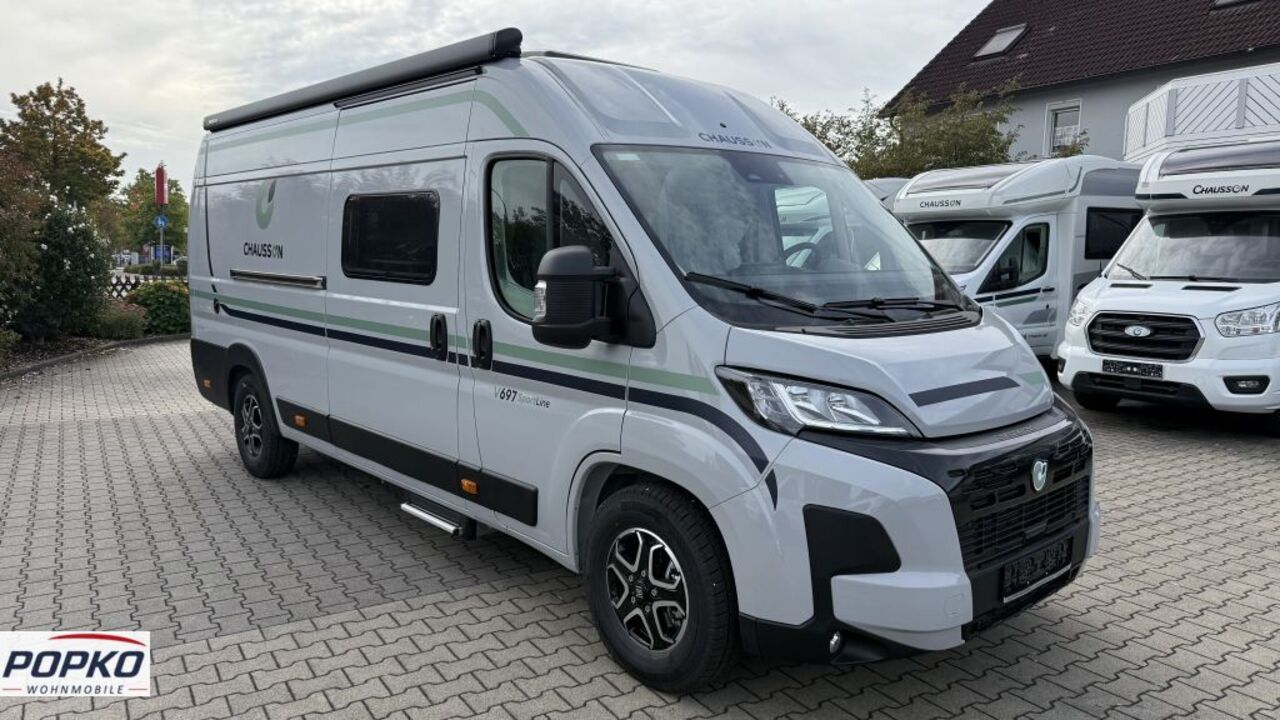 CHAUSSON V697 Sport Line Modell 2027 - Einzelbetten Ansicht 1 für Fahrzeugdetailseite